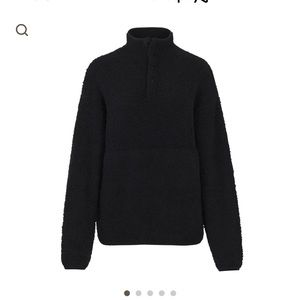 Skims COZY KNIT PULLOVER sweater color ONYX